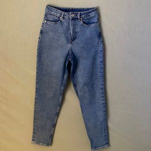 H&M Divided blue denim jeans size 6 high rise